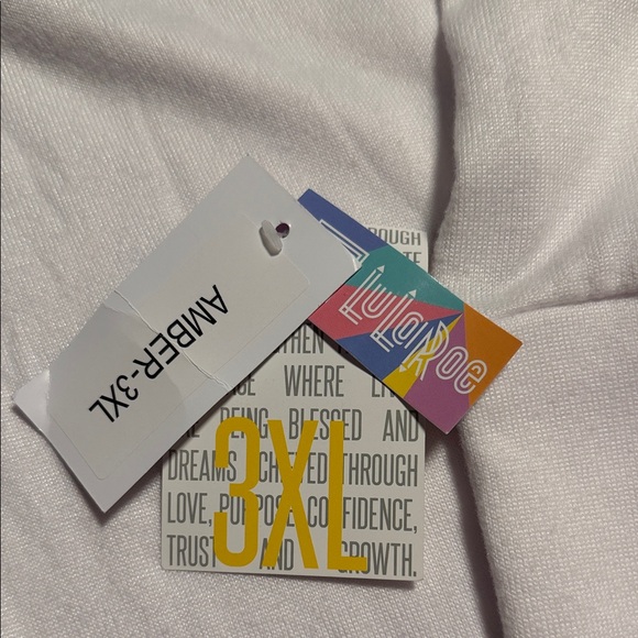 LuLaRoe white Hoodie Sweater - Picture 2 of 2